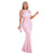 African Ladies' Quality High Stretch Sequin Mermaid Dress.
